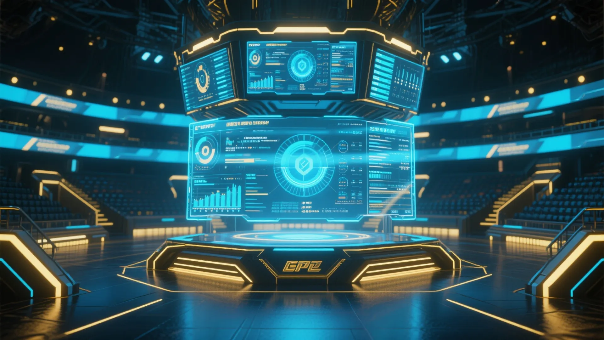 英雄联盟S16电竞赛场